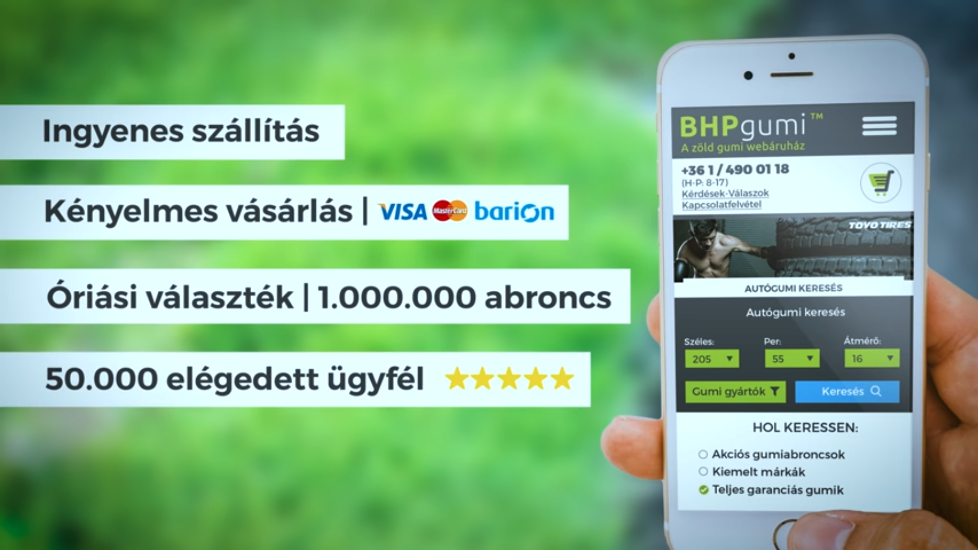 Nyári gumi webshop Nyári gumi webshop